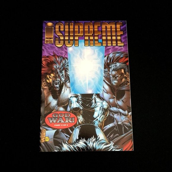 Image Comics Supreme God War 2 of 2 Nov 1994 22 Collection Book Hathaway  Nocon - Picture 1 of 10